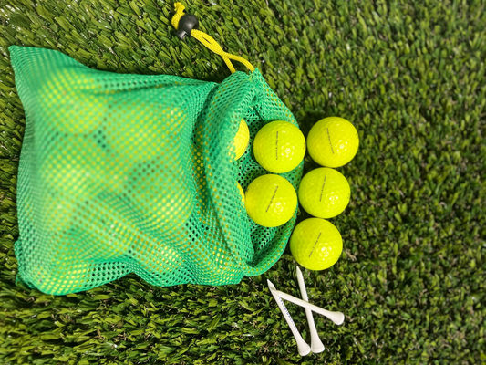 Titleist Pro V1 Yellow 2023 - Baker's dozen in Mesh Bag