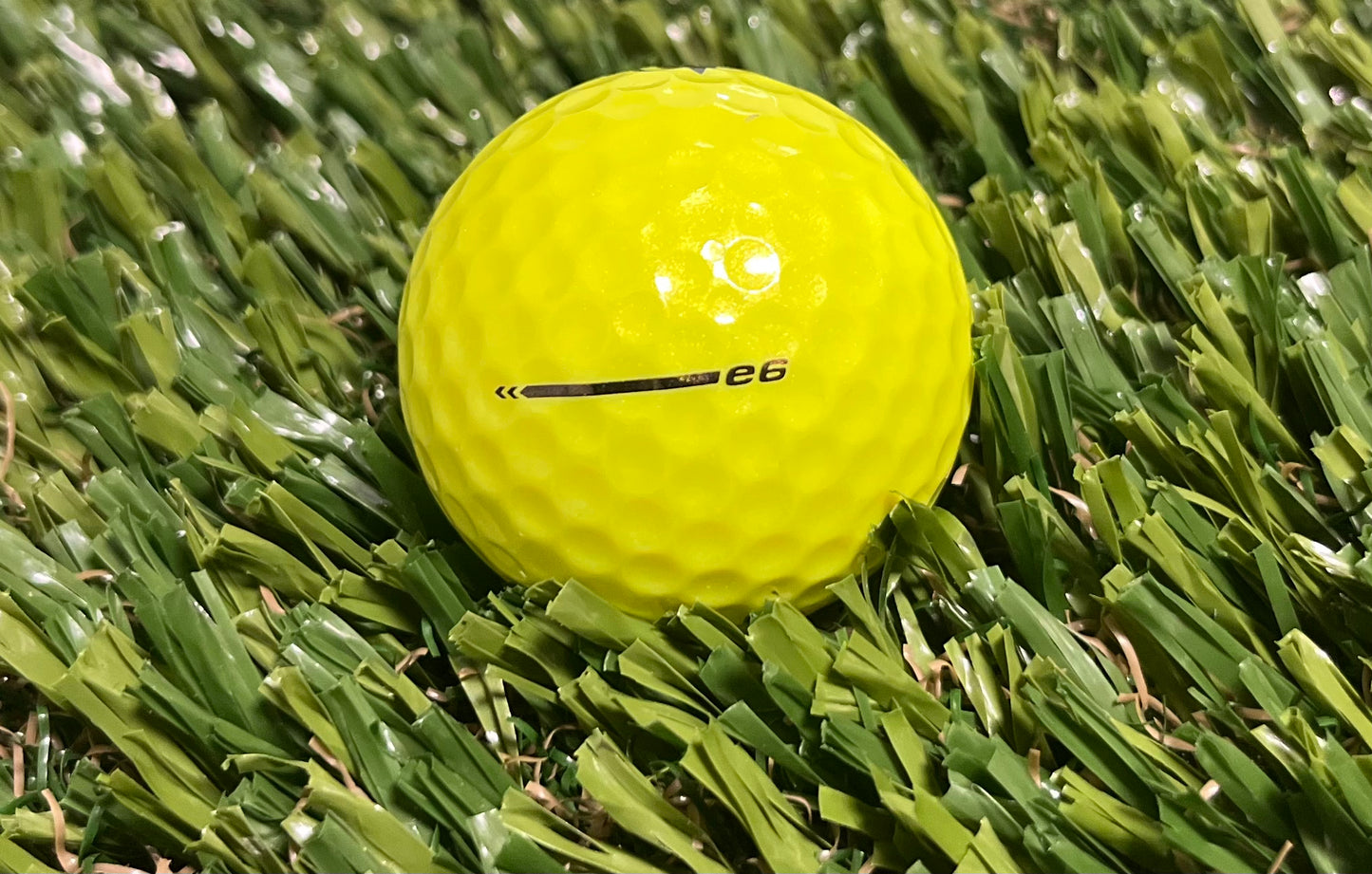 Bridgestone e6 Yellow - Baker's Dozen in Mesh Bag