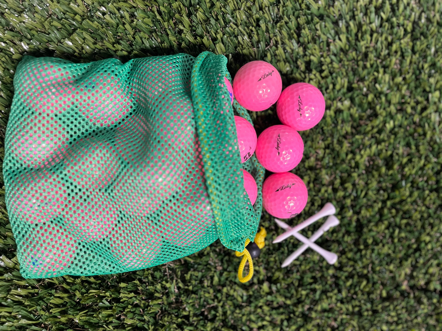 Bridgestone Lady Pink - Baker's Dozen in Mesh Bag