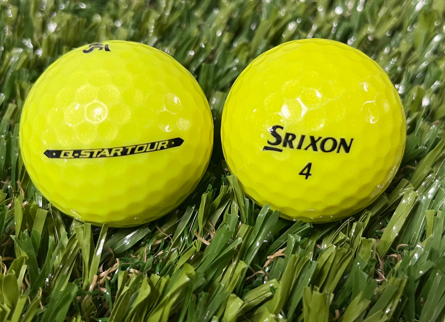 Srixon Q-Star Tour Yellow - Baker's Dozen in Mesh Bag