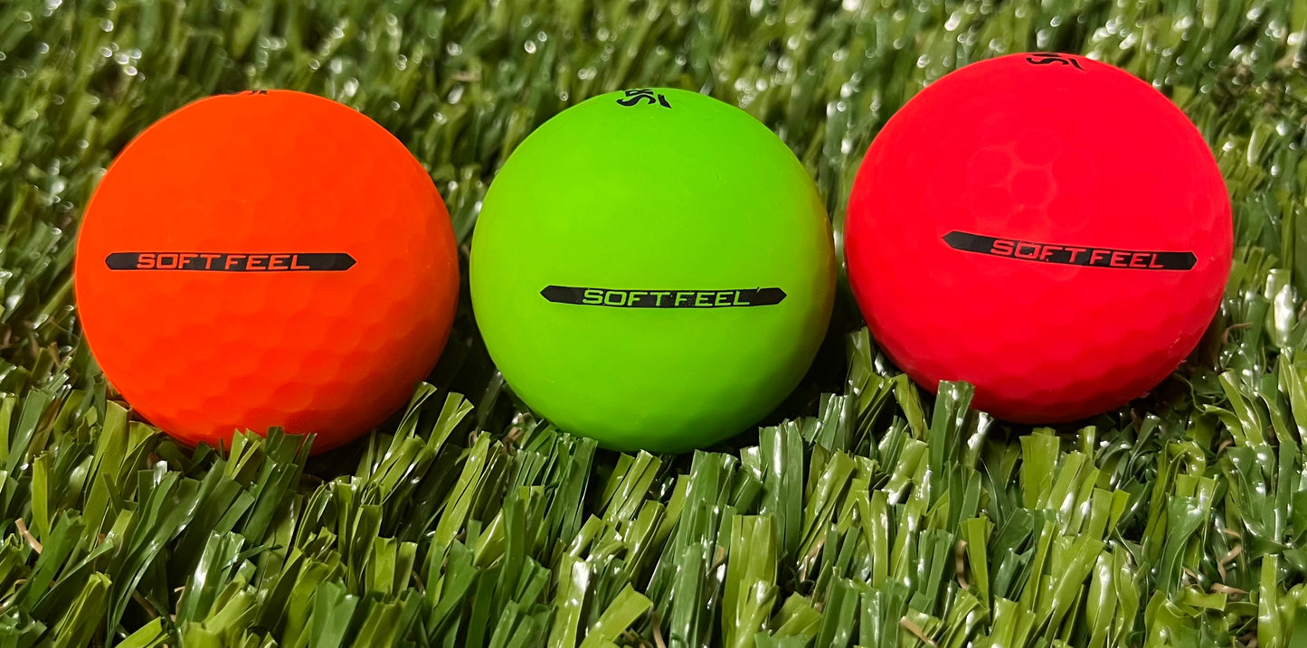 Srixon Soft Feel Matte Variety Pack- Baker's Dozen in Mesh Bag