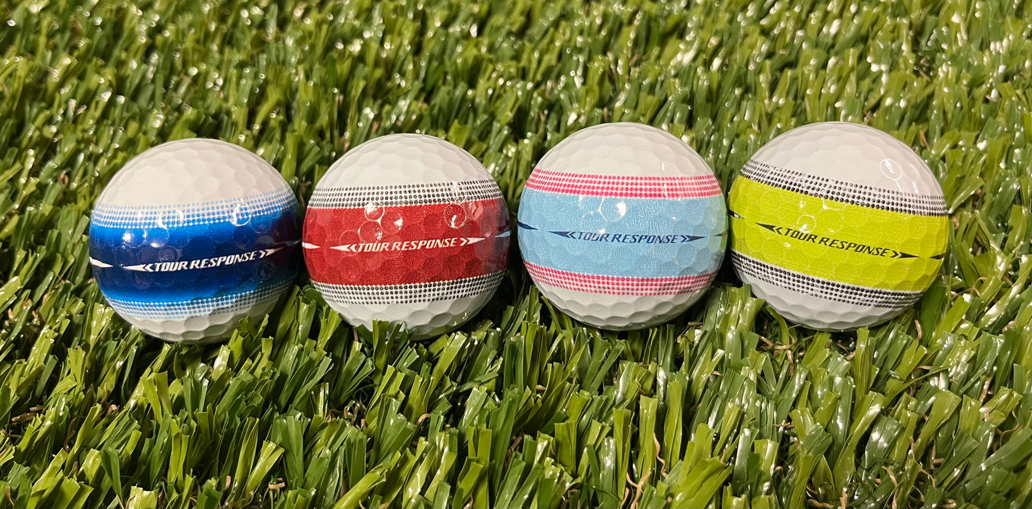 TaylorMade Tour Response Stripe Variety Pack - Baker's Dozen in Mesh Bag