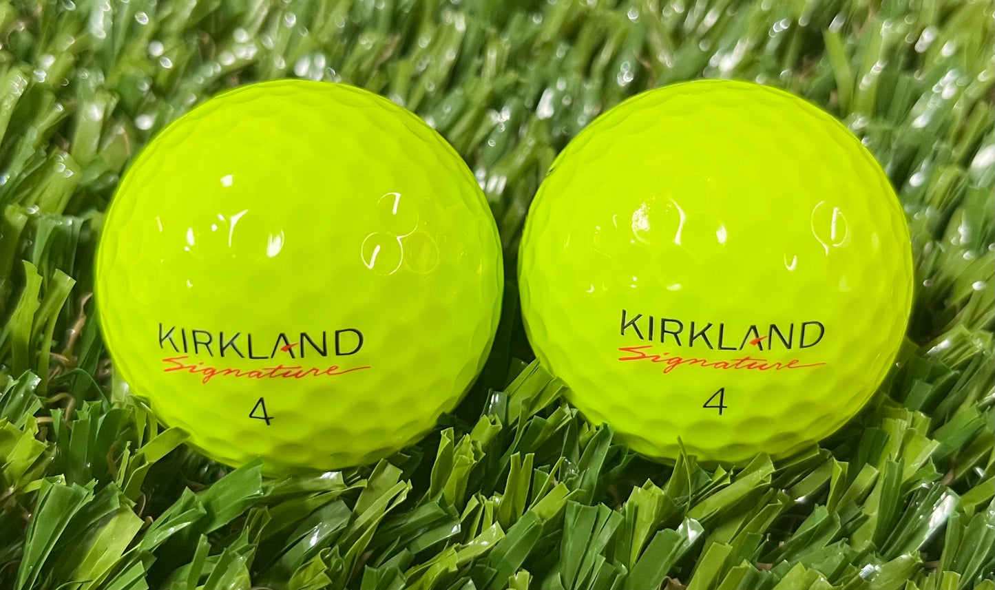 Kirkland Signature Yellow Golf Balls - Baker's Dozen in Mesh Bag