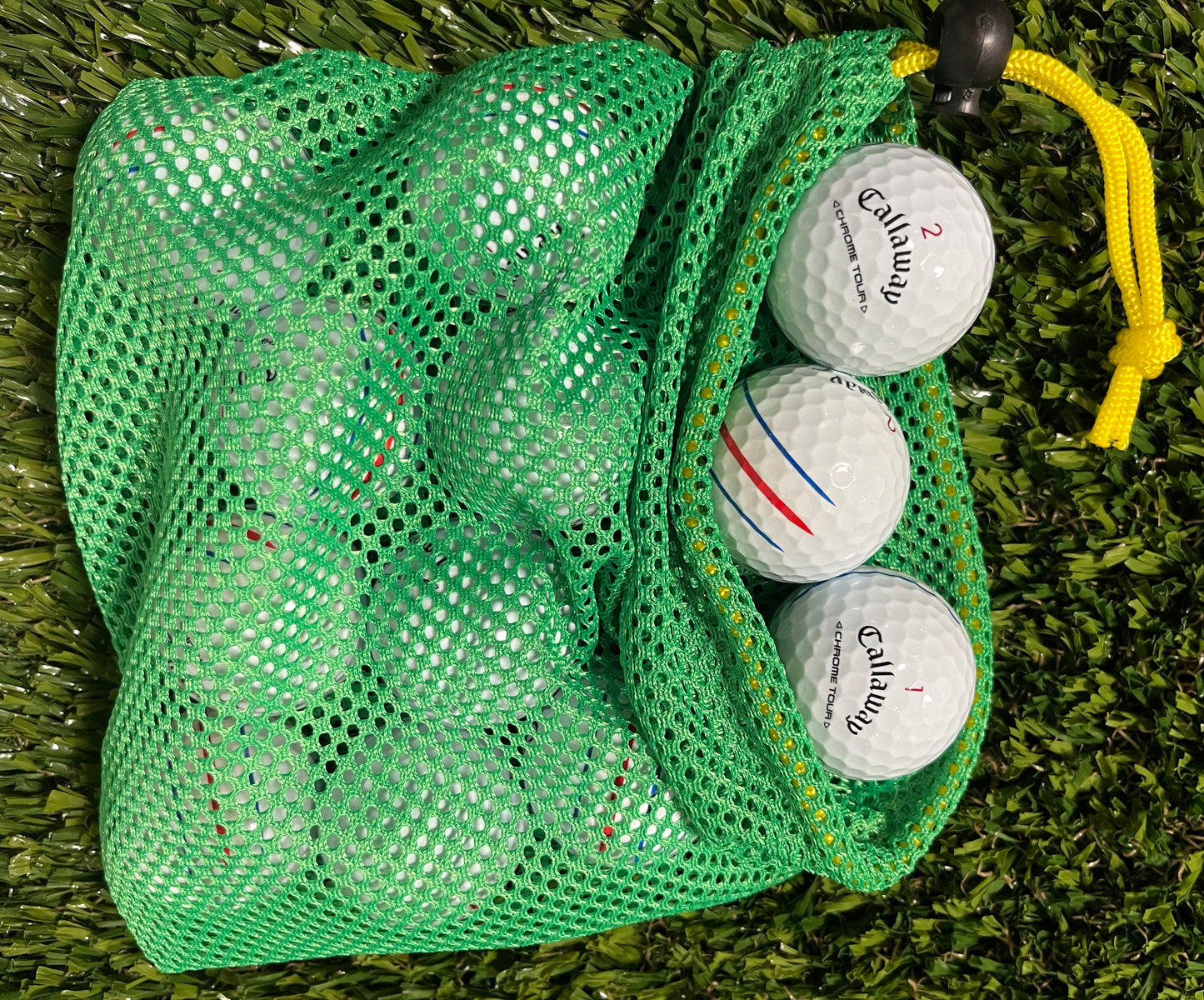 Callaway Chrome Tour Triple Track White- Baker's Dozen in Mesh Bag