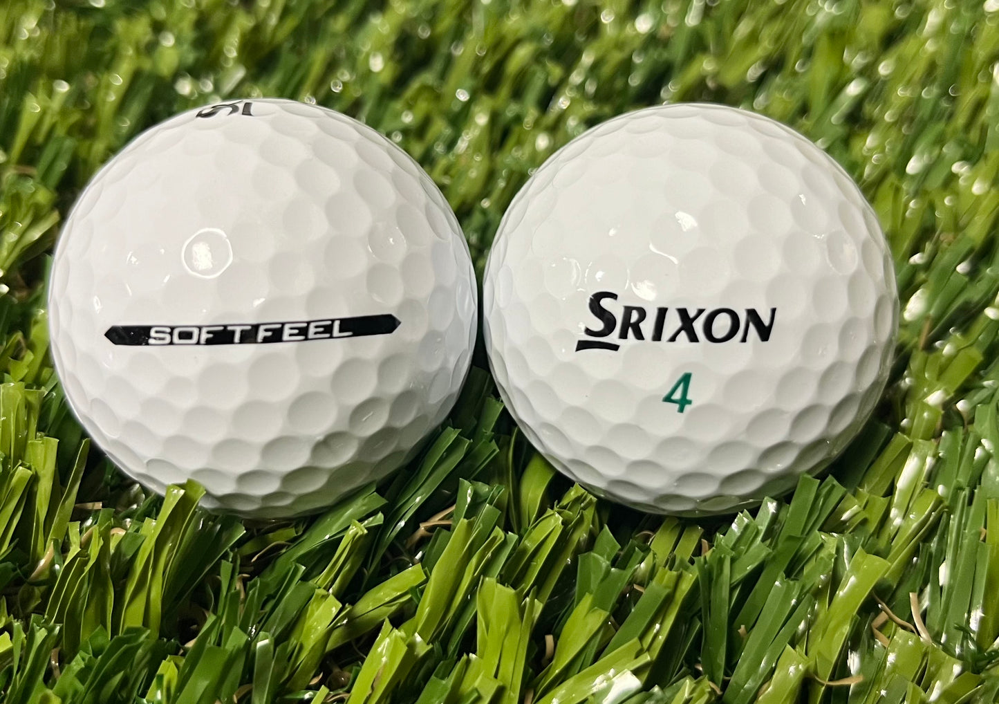 Srixon Soft Feel White - 1 dozen in Mesh Bag