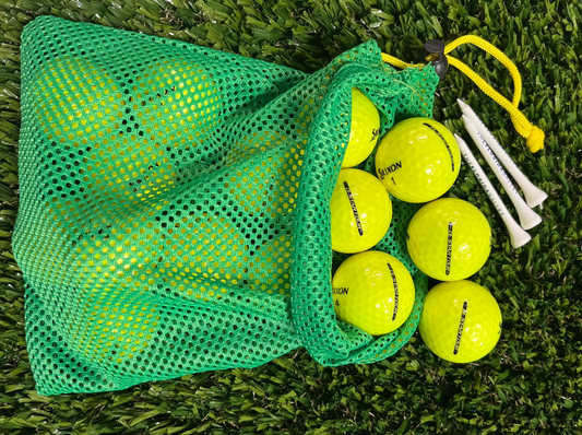 Srixon Q-Star Tour Yellow - 1 dozen in Mesh Bag