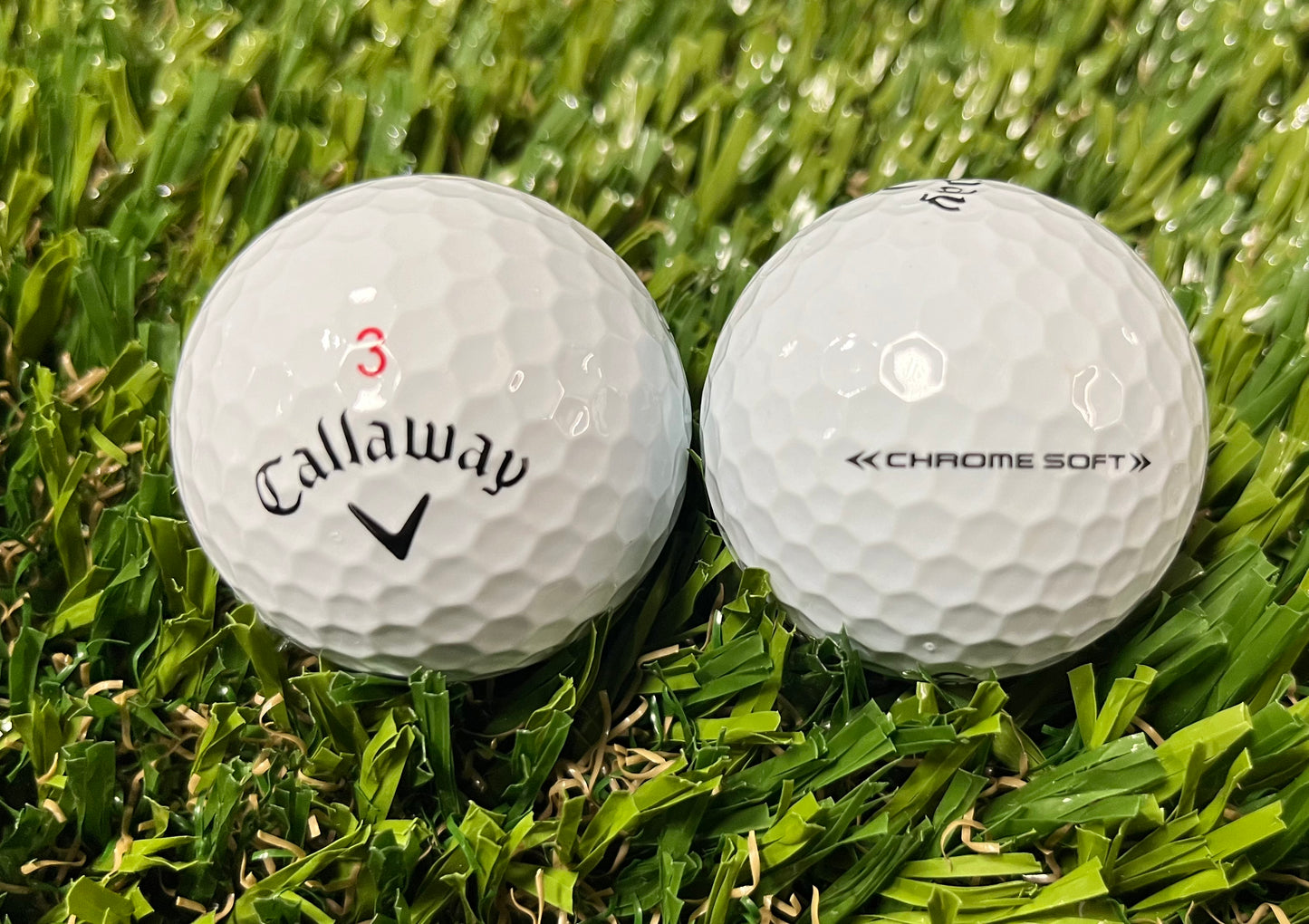 Callaway Chrome Soft White -1 dozen in Mesh Bag